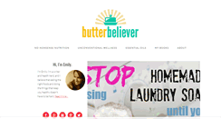 Desktop Screenshot of butterbeliever.com